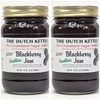 Amish Homestyle Sugarless Seedless Blackberry Jam 2-18 oz. Jars