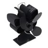 4 Blades Heat Powered Fireplace Fan Self Starting Temperature Resistant