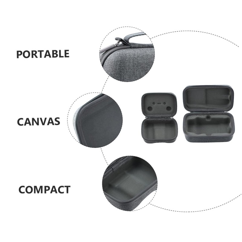 Kisangel 1 Set Portable Drone Carrying Case for Remote Controller