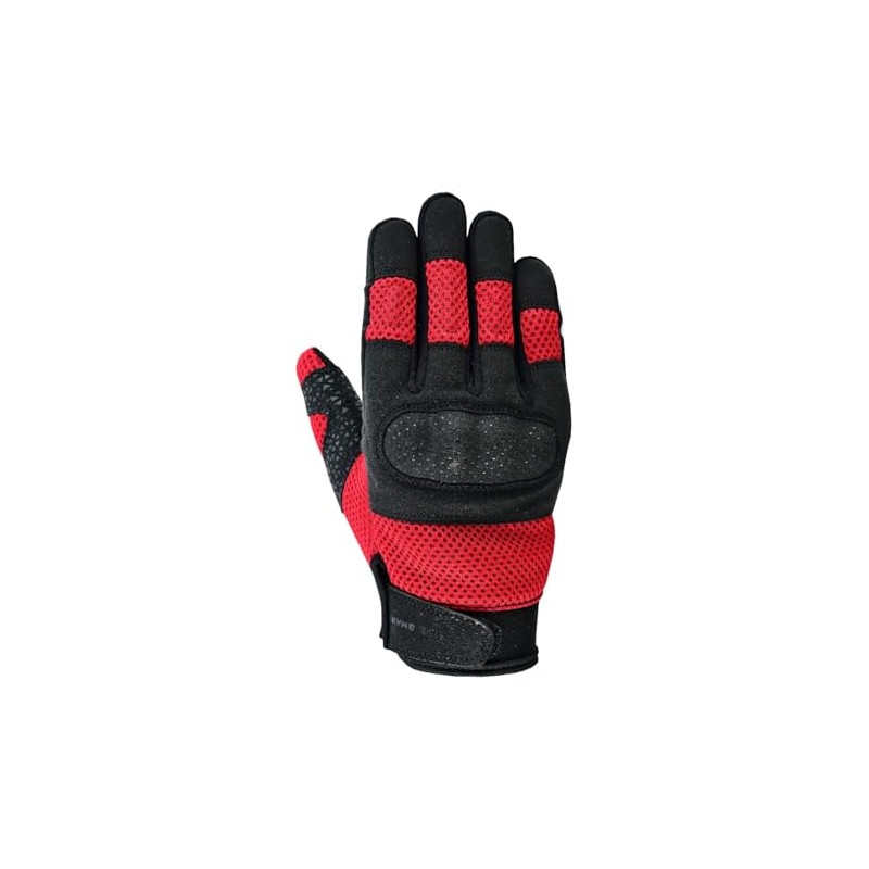 RAXUS Mens Summer Breathable Motorcycle Gloves with Knuckle Protection CE