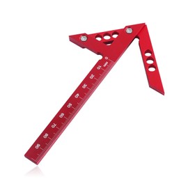 Centre Measuring Tool, 45° 90° Angle Line Gauge, Measuring Tool, Carpenter's Ruler, Portable Centre Finder, Centring Gauge, Woodworking Marking for Woodworking Measurement, Drawing, Measuring Tools