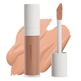Mirabella Invincible For All Perfecting Under Eye Concealer Full Coverage - Hydrating Makeup Concealer for Dark Circles, Fine Lines & Wrinkles w/Hyaluronic Acid - Tan T160