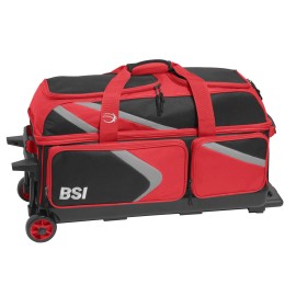 BSI Dash 3 Ball Roller Bowling Bag Red