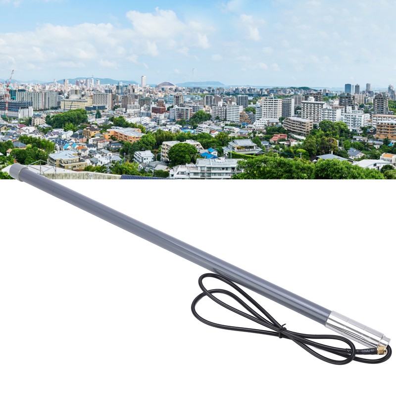 Radio Antenna Omnidirectional 6DBi Waterproof Copper PVC Material Wide Signal