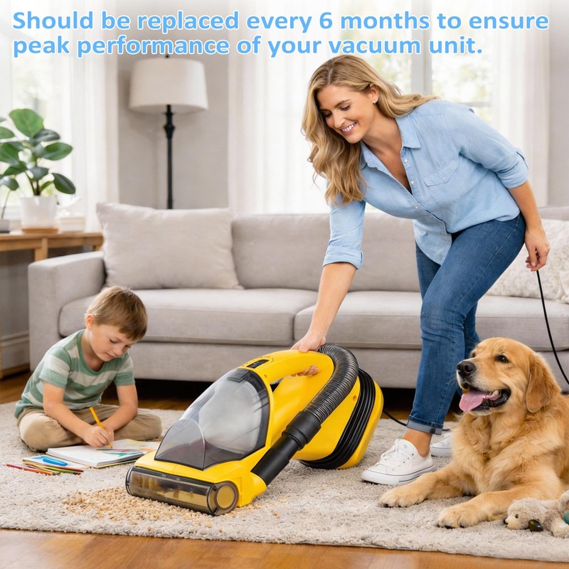Wadoy Replacement Filters Compatible with Eureka Easy Clean, Quick Up
