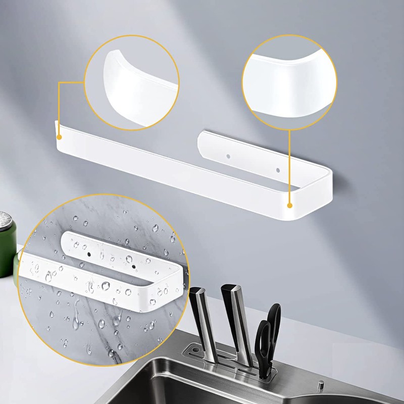 Kitchen Roll Holder, No Drilling, Kitchen Roll Holder, Wall Mounted,