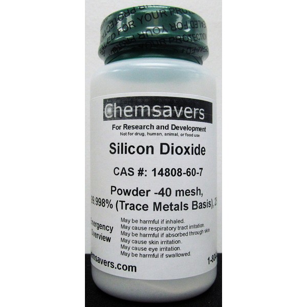 Silicon Dioxide, Powder -40 mesh, 99.998% (Trace Metals Basis), 25g