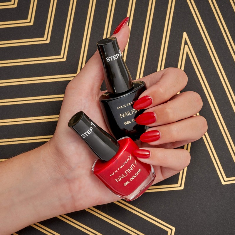 Max Factor NailFinity Nail Polish - Red Carpet Ready 310,