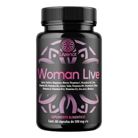 Woman Live Livenat Vitaminas Y Minerales Natural Sin Sabor