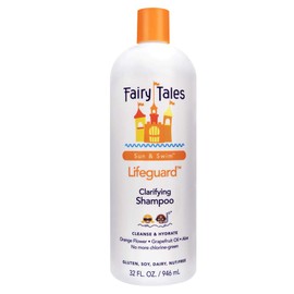 Fairy Tales Swim Shampoo for Kids - 32 oz | Made with Natural Ingredients in the USA | Chlorine Removal Swimmer Shampoo for Kids | No Parabens, Sulfates, or Synthetic dyes