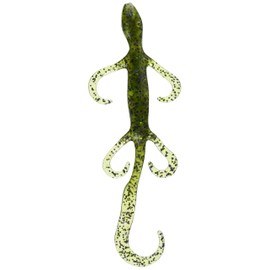 Zoom Bait Lizard, 6in, (9 Pack) Watermelon Candy Red 2281