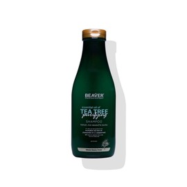 Beaver Tea Tree Shampoo For Oily Hair Flaky Scalp Itching Anti-dandruff 730ml