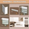 Joovon Pool Stick Holder Wall Mount | 6 Cue Rack