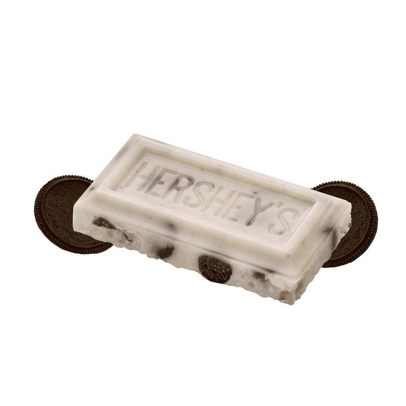HERSHEY'S Holiday Cookies 'N' Crème Candy Bars, 6.5 Ounce (Pack