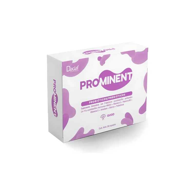 2 Pack Prominent Quod Probioticos Y Prebioticos Para Mujer