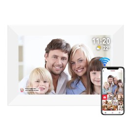 WiFi 10.1" Touch Screen Digital Photo Frame,32GB Frameo Digital Picture Frames with SD USB Card Slot, Auto-Rotate Wall Mountable,Digital Frame Share Photos and Videos via Frameo App