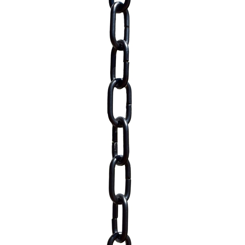 Monarch Rain Chains Aluminum Traditional Link Rain Chain, 8.5 ft