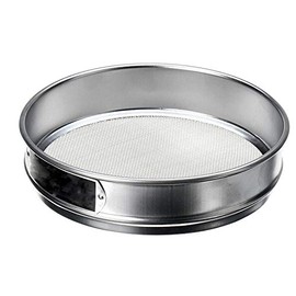 Garden Seedling Tool Stainless Steel Garden Sieve Fine Mesh Strainer for Garden Tools/Kitchen, 20cm 24#