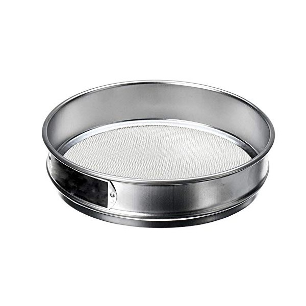 Garden Seedling Tool Stainless Steel Garden Sieve Fine Mesh Strainer