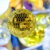 SOUJOY 36000 Pieces Mirror Mosaic Tiles, Gold Self Adhesive Mirror