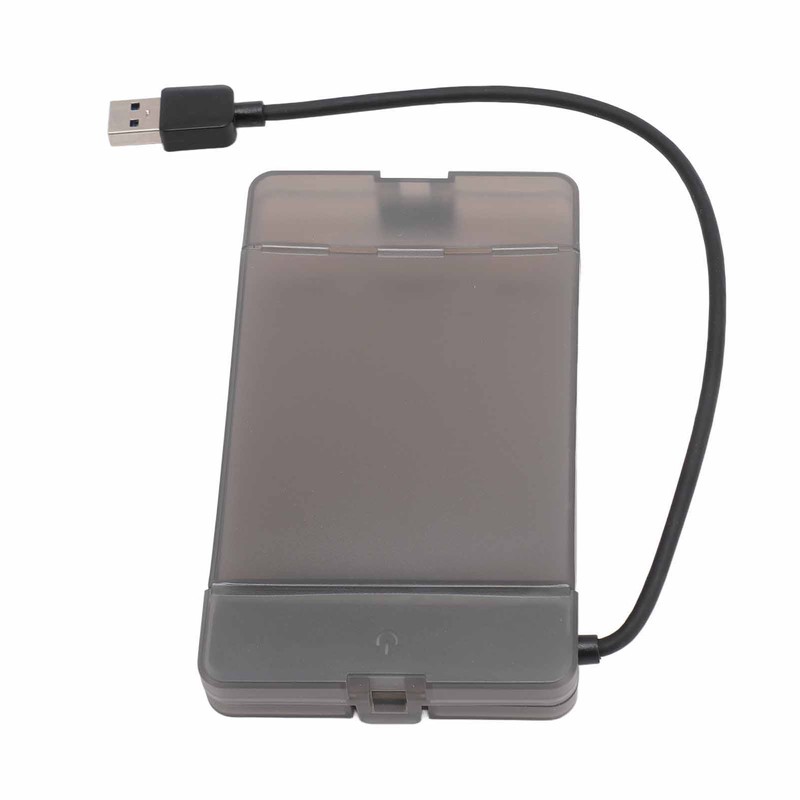 USB3.0 2.5 Inch SATA Hard Drive Enclosure 5Gbps Clear External