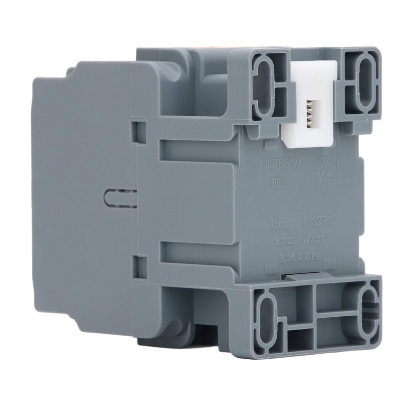AC Contactor NC 12A Universal Rail Mount Silver Contact Low