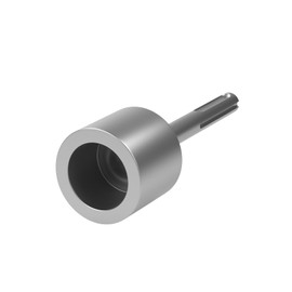 YOSIGHT YOSIGHT SDS Max Shank T-Post Driver for Driving T Posts, 2-3/20 Inch Diameter Head Ground Rod Driver, 40 Cr 8-2/3 Inches Long Ground Rod Adapter, ldeal for Driving T Posts, Fence Postsand Ground Rods