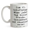 Mr. & Mrs. Panda Tasse Spruch 65. Geburtstag - Geschenk,