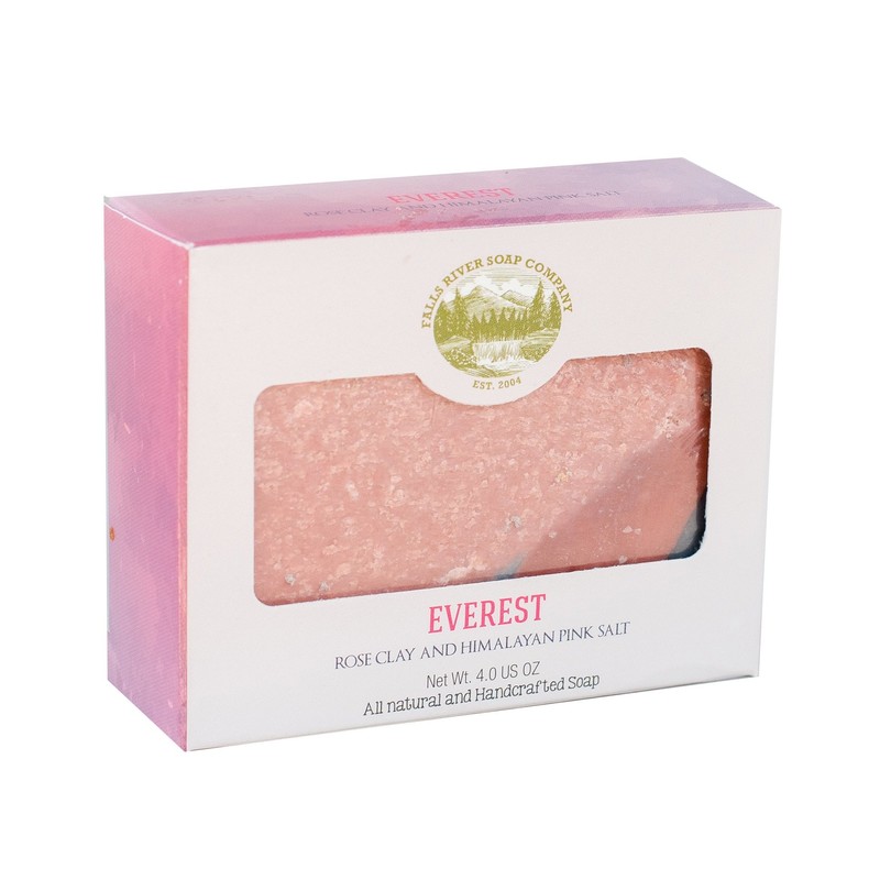 Bamboo Charcoal, Himalayan Pink Salt Soap Bar (4Oz) - Oily