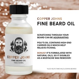 Copper Johns Barbershop Beard Oil