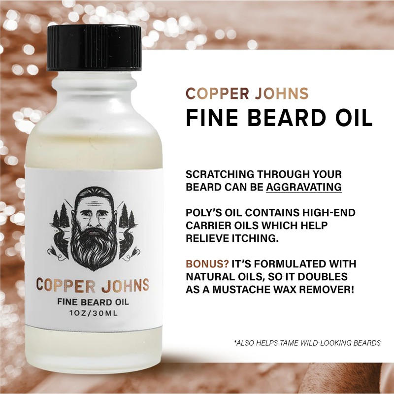 Copper Johns Barbershop Beard Oil