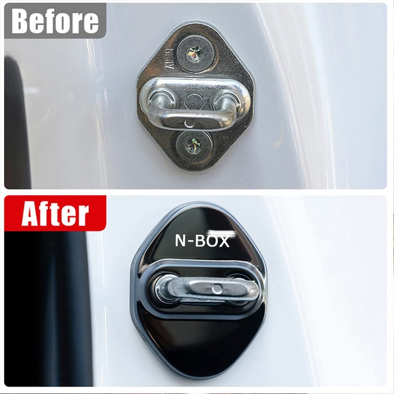 nbox accessories car door lock cover protector accessories fit for