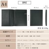 Notebook Cover A4 Genuine Leather Journal Cover Notepad Cover Rhodia