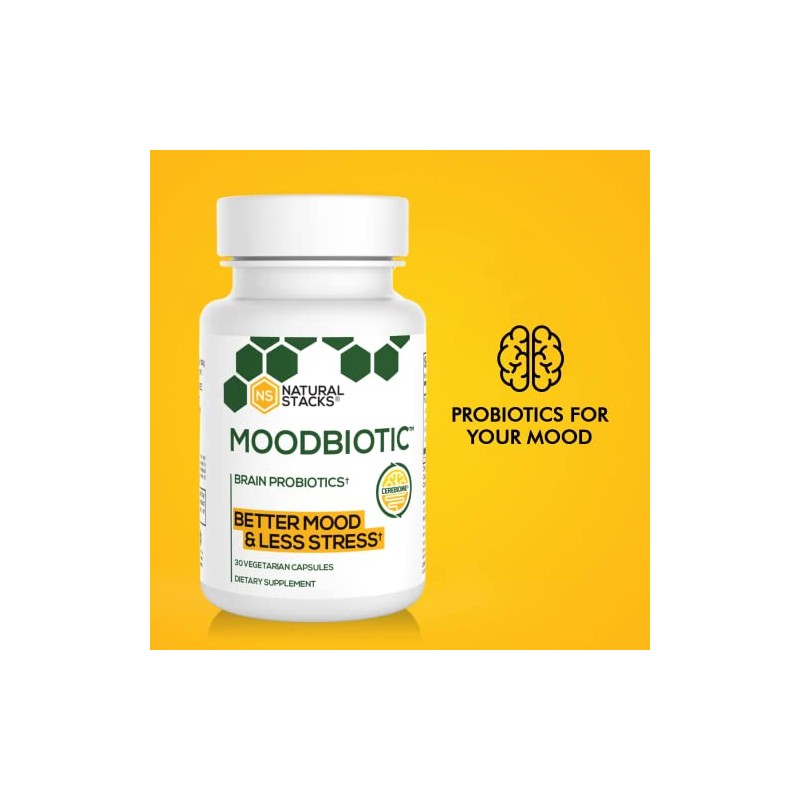 Probióticos para la Mente Natural Stacks 30 Cápsulas