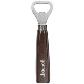 HOUDINI W9997T Bottle Opener with Wood Handle, Brown