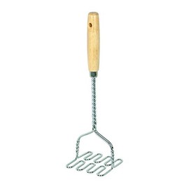 Gravidus Potato Masher with Wooden Handle