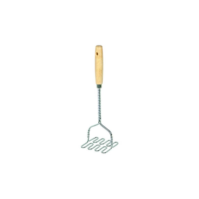 Gravidus Potato Masher with Wooden Handle