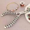 The Beadsmith Bent Chain Nose Pliers – Zebra Print Line