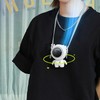 Portable Hanging Neck Fan USB Rechargeable Strong Wind Quiet Bladeless