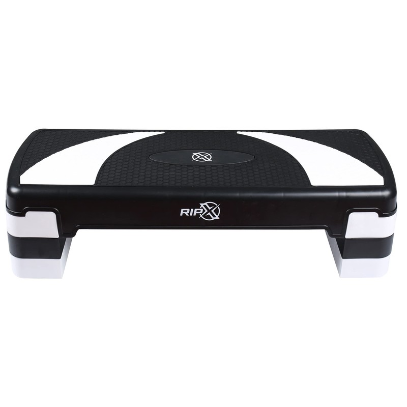 RIP X Adjustable Step Aerobics Workout Platform Stepper - Extension