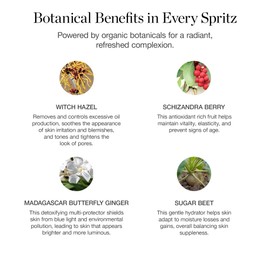 Ogee Rose Botanical Face Mist – Hydrating Organic Vegan Facial Mist, 90ml