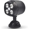 Outdoor Motion Sensor Light Battery Operated, Hotomely IP65 Waterproof Ultra Bright Motion Sensor Outdoor Lights Head Adjustable with 8W 600 Lumen 6000K 4LEDs for Garage Yard Porch and Patio (1 Pack)