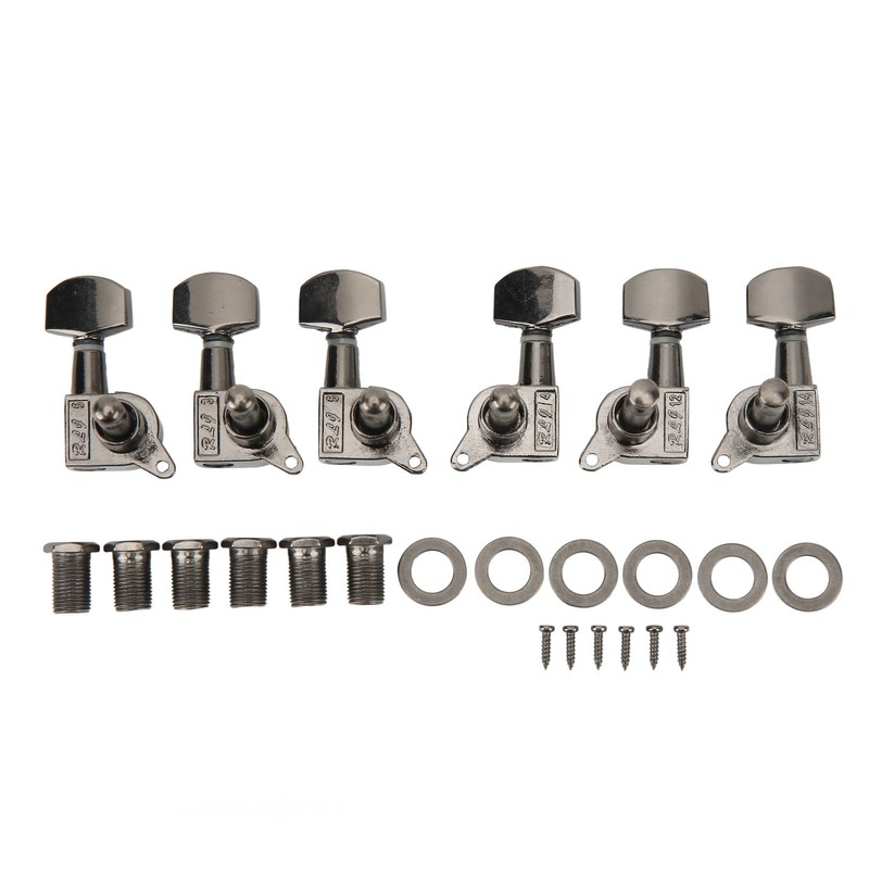 Small Square Fully Enclosed Locking Tuners 3L 3R Metal String