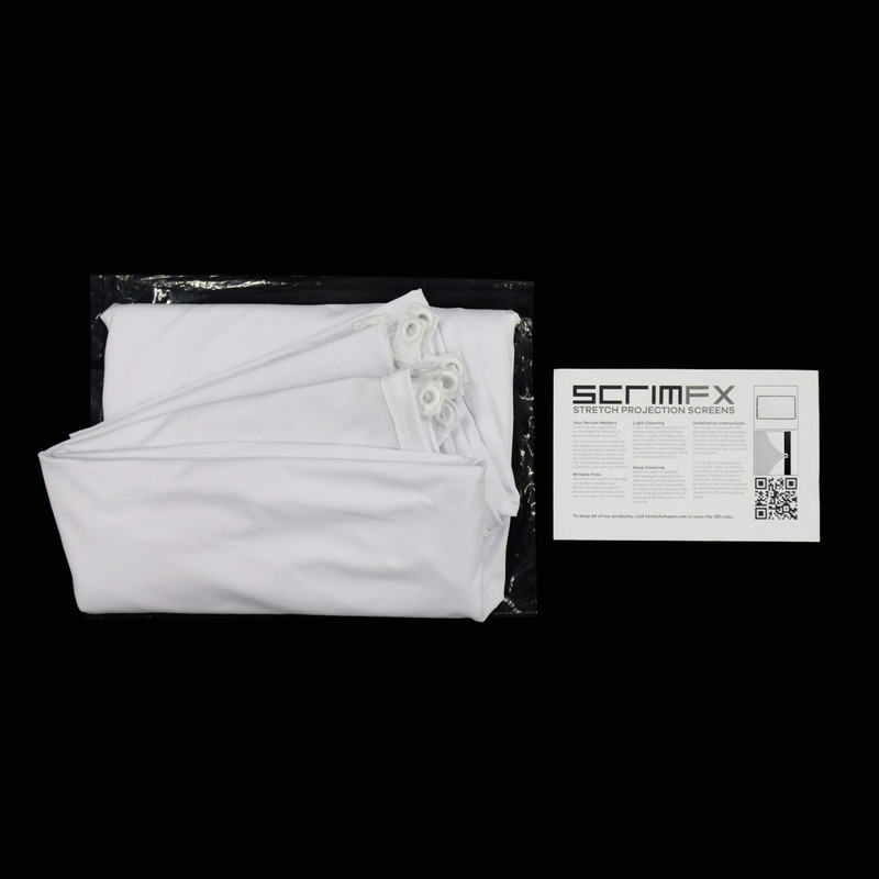 Stretch Projection Screen by Scrim FX - 120" x 72"