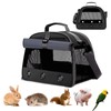 Transport Box Rabbit Small Animal Pet Carrier Guinea Pig Carrier
