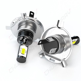 CHUSYYRAY 2x H4 Snowmobile LED Headlight Kit For Polaris RMK 500 600 700 800 900 6000K