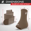 Sleeve Stars Ankle Brace for Sprained Ankle, Plantar Fasciitis Relief