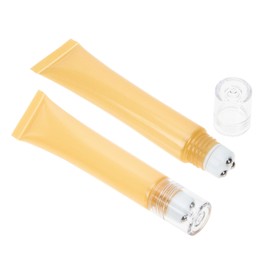Baluue 2pcs Empty Eye Cream Tube under Eye Roller Bottle Refillable Travel Toiletries