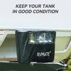 RVMATE RV Propane Tank Cover, Waterproof, Anti-UV, Black Camper Propane