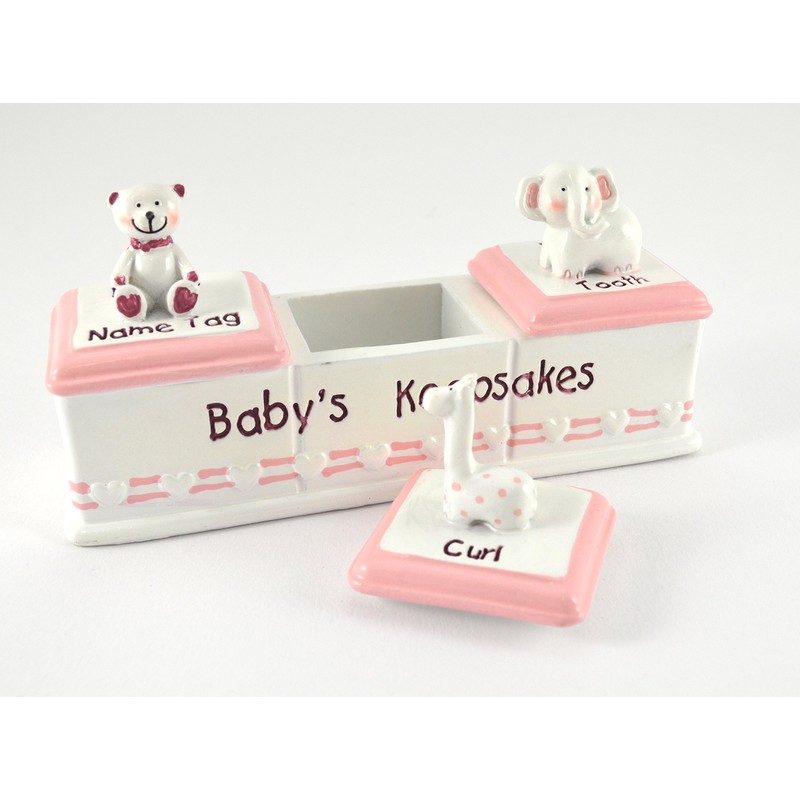 Baby Girl Keepsake Box